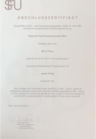 Psychotherapeutische propadeutikum